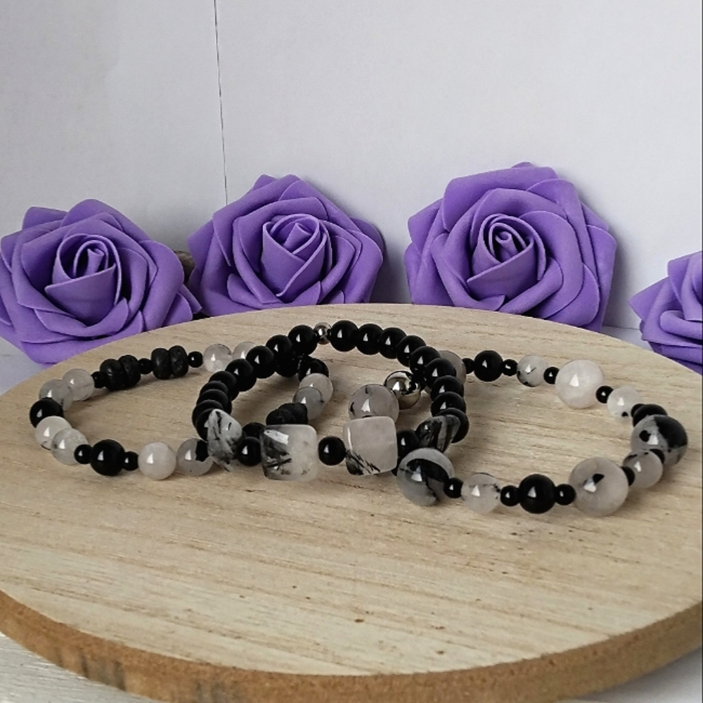 Tourmalinated Quartz Aromatherapy stack.